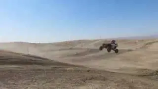 polaris RZR biggest jump - 100+ foot step up