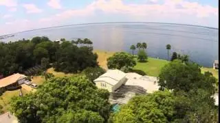 real estate drone flyover of virginia ave in sanford by the Inspectagator