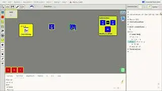 Python program for calculating the GCD with AlgoTouch