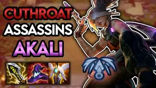 CUTHROAT ASSASSIN AKALI CARRY!! Set 6 TFT