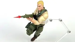 Yo Joe!!! G.I.Joe Classified Series Retro Card Conrad DUKE Hauser First Sergeant Chefatron Review