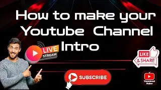 How to make YouTube intro.          intro #tags YouTube Intro#tagsforlikes Intro Developer #tagalo