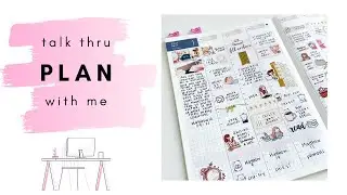 Talk Thru Plan With Me in My Hobonichi Cousin Avec!