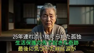 【涙腺崩壊】25年連れ添った夫に「生活保護を受けろ」と捨てられた60代。家も貯金も奪われ独りになった私が、最後に気づいた「本当の幸せ」に涙が止まらない。