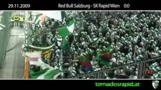 Red Bull Salzburg : Rapid - Gästesektor Ultras Rapid