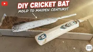 I Cast a Full Aluminum Cricket Bat | Powerful DIY Metal Bat Making | TheExp