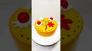 flower cake design#cake#recipe#shorts