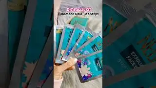 Diamond Glow Facial Kit for DIY Facial at home in 30 mins ✨ Neud makeover Facial Kit Review #facial