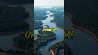 Did You Know | A River That Changes Direction!?🔥🎯#shorts #didyouknow #currentaffairs #amazon