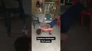 Rutina de calistenia en casa 🔥 💪 #calisthenics #ejercicio