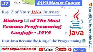 #2 History 📖 of The Most Famous Programming Language - JAVA | How Java Became the King |Java History