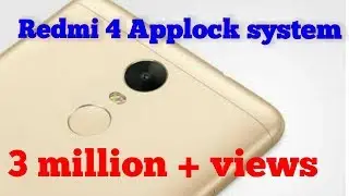 How to set app lock in Redmi 4. pattern and password to protect your app.