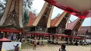 Pemakaman Alm. Yakobus Sineng Ada' dan Almh. Katarina Sineng Mangago di Tanete, Lampio Sangalla Utar