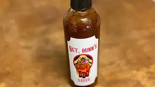 SGT DUNN&rsquo;S BBQ SAUCE & ATOMIC JERKY!🌶🔥This sauce is delicious & so is the jerky🤤Thanks Floyd!👊🏻