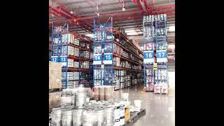 VNA Rack Very Narrow Aisle Heavy Duty Rack #racking #rackingsystem #manufacturing #warehouserack