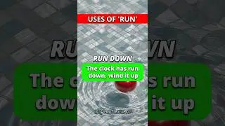 Did you know &ldquo;run&rdquo; doesn&rsquo;t always mean to move fast? 🏃&zwj;♂️ #improveyourenglish #englishlearning