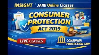 CONSUMER PROTECTION ACT 2019  | JAIIB ONLINE COACHING AND BANKING AWARENESS Ph:8888388333