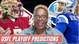 Playoff Predictions which teams will make 2023 USFL Championship #usfl2023