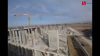 4 Dakikada Fabrika İnşaatı Yapımı (Time Lapse)