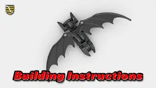 FREE Building Instruction for Lego Technic MOC Halloween Bat in MOC Technic Instructions App  #lego