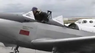 Fairchild PT-19 Arrival in Hagerstown