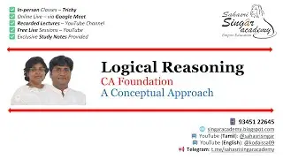 MJ26 Math CA Fo -  Logical Reasoning - Seating Arrangement