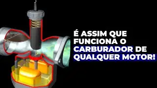 É assim que funciona o carburador de qualquer moto! | Elton Pinheiro