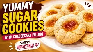 Sugar Cookies With Cheesecake Filling