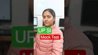 UP SI Mock Test Free 2026 #up #upsi #upsimocktest #shorts #shortvideo #ytshorts #viral
