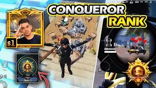 Wow 🥵 Conqueror Rank Full Gameplay Only Solo vs Squad With English Commentary ( Part 3 )