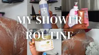 MY EVERYTHING SHOWER ROUTINE | SHOWER ROUTINE FEMININE HYGIENE | NIGHT TIME SHOWER ROUTINE BODY CARE