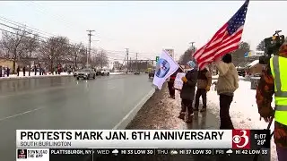 Vermonters mark anniversary of Capitol riot