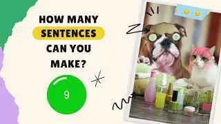 Look at the picture and make sentences