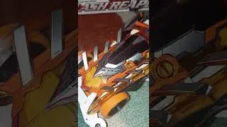 Tamiya Slash Reaper VS Chassis Clear orange body and orange Tire