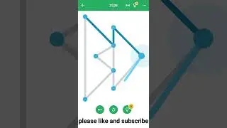 one line puzzle game episode 1 level 21 #oneline #onelineart #shorts
