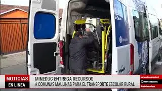 Mineduc entrega recursos a comunas maulinas para el transporte escolar rural
