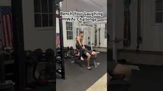 Benching a person is so much harder than a bar! #benchpress #strengthtraining