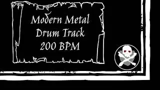 Metal Drum Track 200 BPM (Revised)