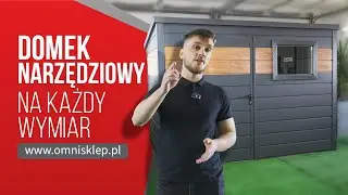 Domek Narzędziowy Domek Ogrodowy Na KAŻDY WYMIAR  - OMNIsklep.pl #domeknarzedziowy #domek