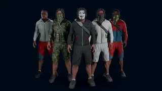 Modern character 3 Epic Skeleton Test UE4