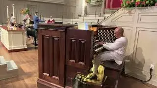 Toccata from Symphony No. 5 by Charles Widor. Organ, Brass and Timpani