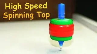 How to Make High Speed Spinning Top With Bottle Caps