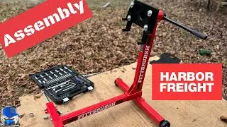 Как собрать - HARBOR FREIGHT - Подставка для двигателя грузоподъемностью 1000 фунтов: версия 2022...