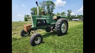 1971 Oliver 1855 with Cummins RePower, 3pt (No Top Link), 540/1000 PTO, 2 Hydraulics