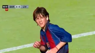 15 Year Old Lionel Messi was INSANE!
