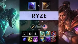 Ryze Mid vs Akshan - NA Challenger Patch 25.21