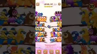 BIRD SORT 2 COLOR PUZZLE GAME🐦      LEVEL  117