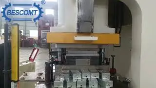 Besco junction box automatic hareware production line with double crack punching machine