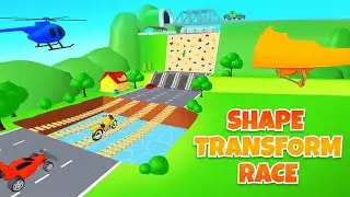 shape Transform Race ✨ Live streaming videos Telugu content Android mobile Games videos