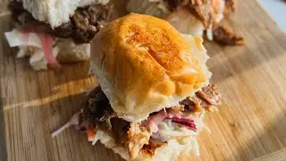 Hawaiian-Inspired Pulled Pork Sliders - SUPER BOWL BITES